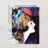 Martha Mansfield Briefkaart (Voorkant / Achterkant)