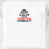 MARTHA OVALE STICKER (Tas)