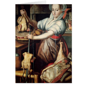 Martha préparant le dîner pour Jésus