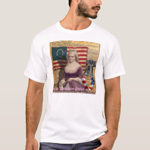 Martha Washington De Eerste Amerikaanse Eerste Dam T-shirt