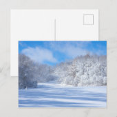 Marthaler Park Snowy Hills Briefkaart (Voorkant / Achterkant)