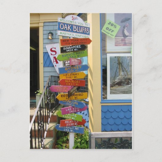 Martha's Vineyard 2 Briefkaart (Voorkant)