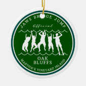 Martha's Vineyard Bridge Jump Ornament (Voorkant)