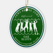 Martha's Vineyard Bridge Jump Ornament (Links)