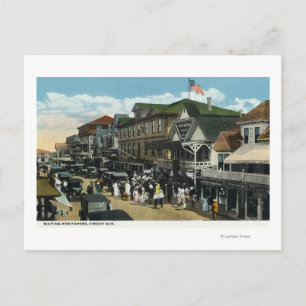 Martha's Vineyard, Circuit Avenue Scene Briefkaart