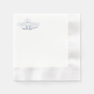 Martha's Vineyard Cocktail Napkin Servet