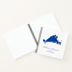Martha's Vineyard Edgartown Wedding Planning Notitieboek