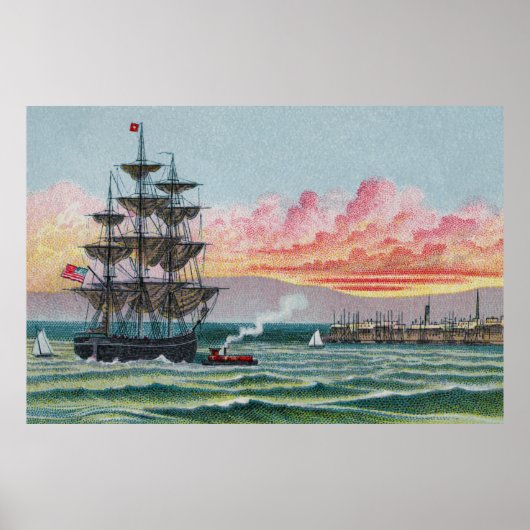 Martha's Vineyard Extra Groot Poster (Voorkant)