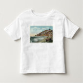 Martha's Vineyard, Gay Head Cliffs Uitzicht Kinder Shirts (Voorkant)