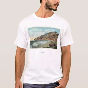 Martha's Vineyard, Gay Head Cliffs Uitzicht T-shirt