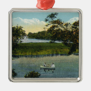 Martha's Vineyard, Lake Tashmoo Scene Metalen Ornament