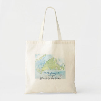Martha's Vineyard - Laten we naar het strand gaan Tote Bag