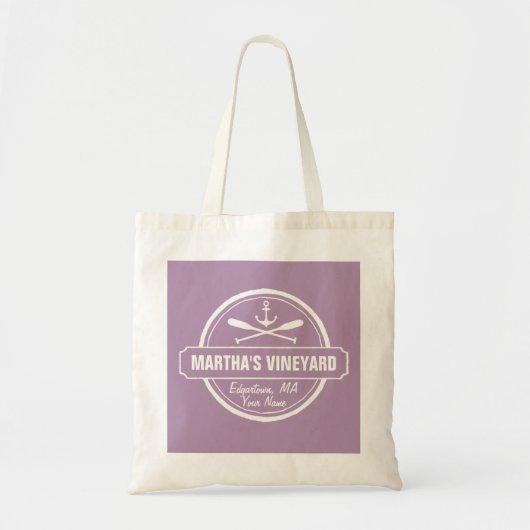 Martha's Vineyard MA douane-antikanker Tote Bag (Voorkant)