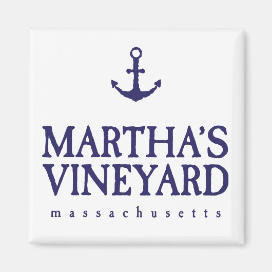 Martha's Vineyard Magneet (Voorkant)