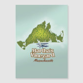 Martha's vineyard Massachusetts reisposter (Voorkant)
