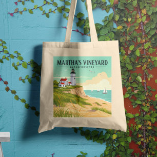 Martha's Vineyard Massachusetts Tote Bag