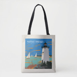 Martha's Vineyard, Massachusetts Vuurtoren Draagtas