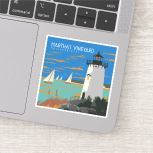 Martha's Vineyard, Massachusetts Vuurtoren Sticker