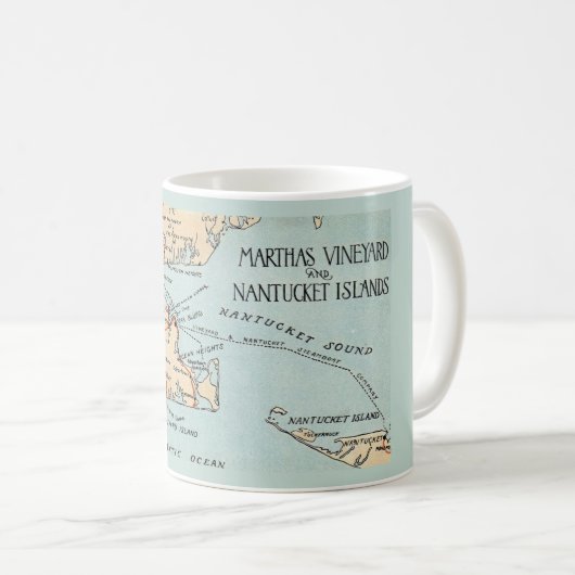 Marthas Vineyard Nantucket Tasse (Devant droit)