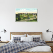 Martha's Vineyard, Ocean Park Uitzicht Canvas Afdruk (Insitu (Slaapkamer))