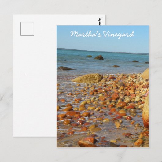 Martha's Vineyard Post Card Briefkaart (Voorkant / Achterkant)