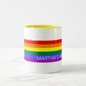Martha's Vineyard Rainbow Mug (Centre)