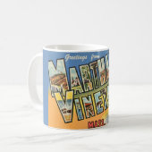 Marthas Vineyard Salutations Mug (Devant gauche)