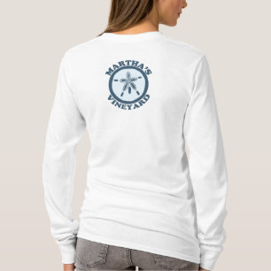 Martha's Vineyard Sand Dollar Design. T-shirt