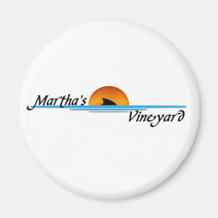 Marthas Vineyard Shark Magneet