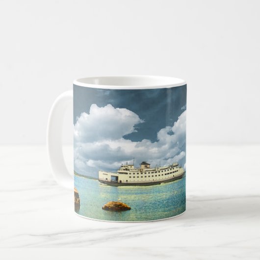 Martha's Vineyard Steamship Mug (Devant gauche)