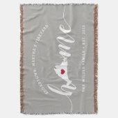 Martha's Vineyard Thuisstad Gepersonaliseerd Deken (Voorkant Verticaal)