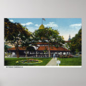 Martha's Vineyard, Uitzicht van Methodist Poster (Voorkant)