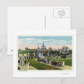 Martha's Vineyard, Uitzicht van Ocean Avenue Briefkaart (Voorkant / Achterkant)