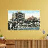 Martha's Vineyard, Uitzicht van Zee Uitzicht Avenu Canvas Afdruk (Insitu (Woonkamer))