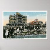 Martha's Vineyard, Uitzicht van Zee Uitzicht Avenu Poster (Voorkant)