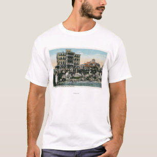 Martha's Vineyard, Uitzicht van Zee Uitzicht Avenu T-shirt