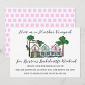 Martha's Vineyard vrijgezellenmeisje meisjes weeke Kaart (Voorkant / Achterkant)