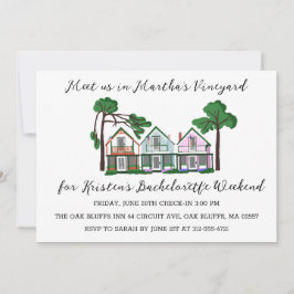 Martha's Vineyard vrijgezellenmeisje weekend Kaart
