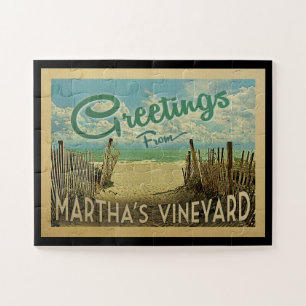 Martha's Vintage Travel Legpuzzel