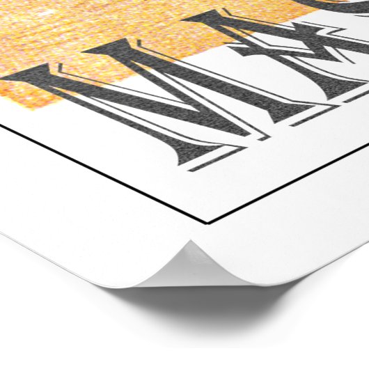 Martha's wijntuin op het strand poster (Hoek)