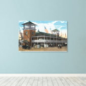 Martha's wijntuin, Uitzicht van de Tivoli Canvas Afdruk (Insitu (Houten vloer))