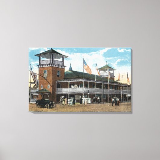 Martha's wijntuin, Uitzicht van de Tivoli Canvas Afdruk (Voorkant)