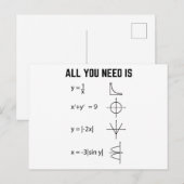 Marthematist | Wiskunde wiskundewiskundegeschenken Briefkaart (Voorkant / Achterkant)