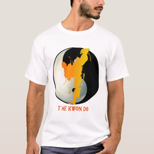 Martial Art T Shirten Taekwondo T Shirt Karate T S (Voorkant)