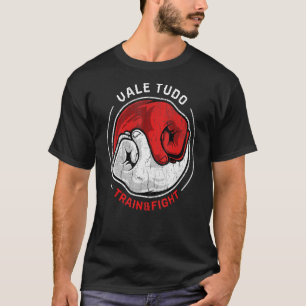 Martial Art Vale Tudo Retro Train Fight Yin Yang F T-shirt