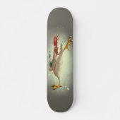 Martial Artist Chicken Skateboard (Voorkant)
