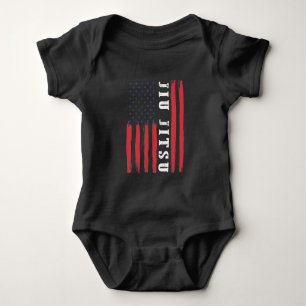 Martial Arts American Flag Braziliaanse Jiu Jitsu Romper