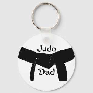 Martial Arts Black Belt Judo Dad Sleutelhanger
