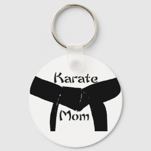 Martial Arts Black Belt Karate Mam Sleutelhanger