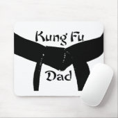 Martial Arts Black Belt Kung Fu Pap Muismat (Met muis)